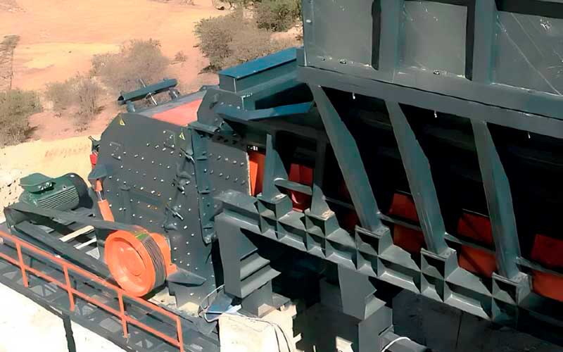 Первичная ударная дробилка Первичная ударная дробилка